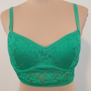 Pink Lace Push-up Bralette